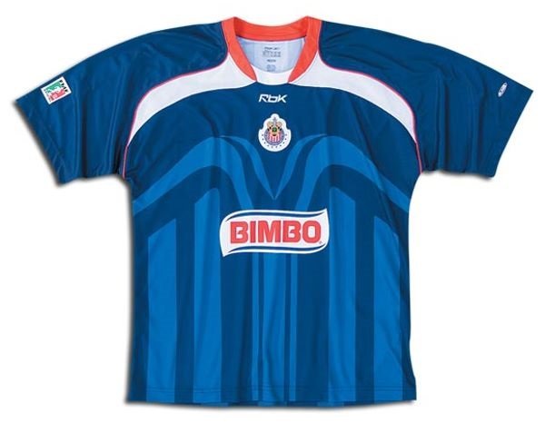 Camisa retro Reebok  Chivas Guadalajara 2006 2007 II jogador